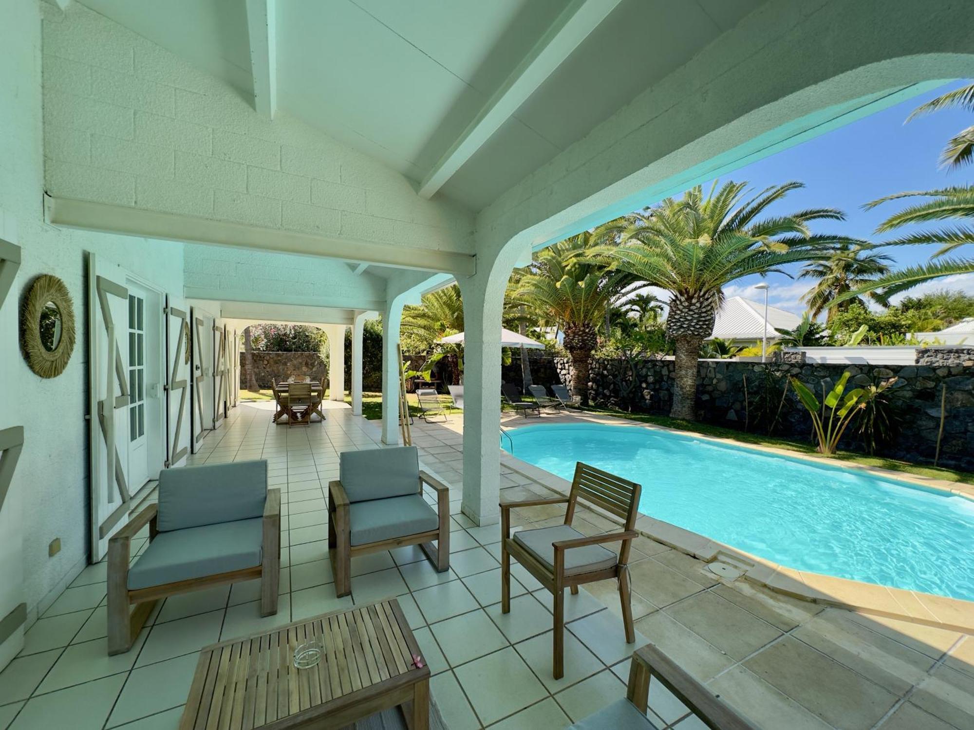 Maldives - Villa Avec Piscine En Plein Coeur De L Hermitage Saint-Gilles-les Bains Luaran gambar